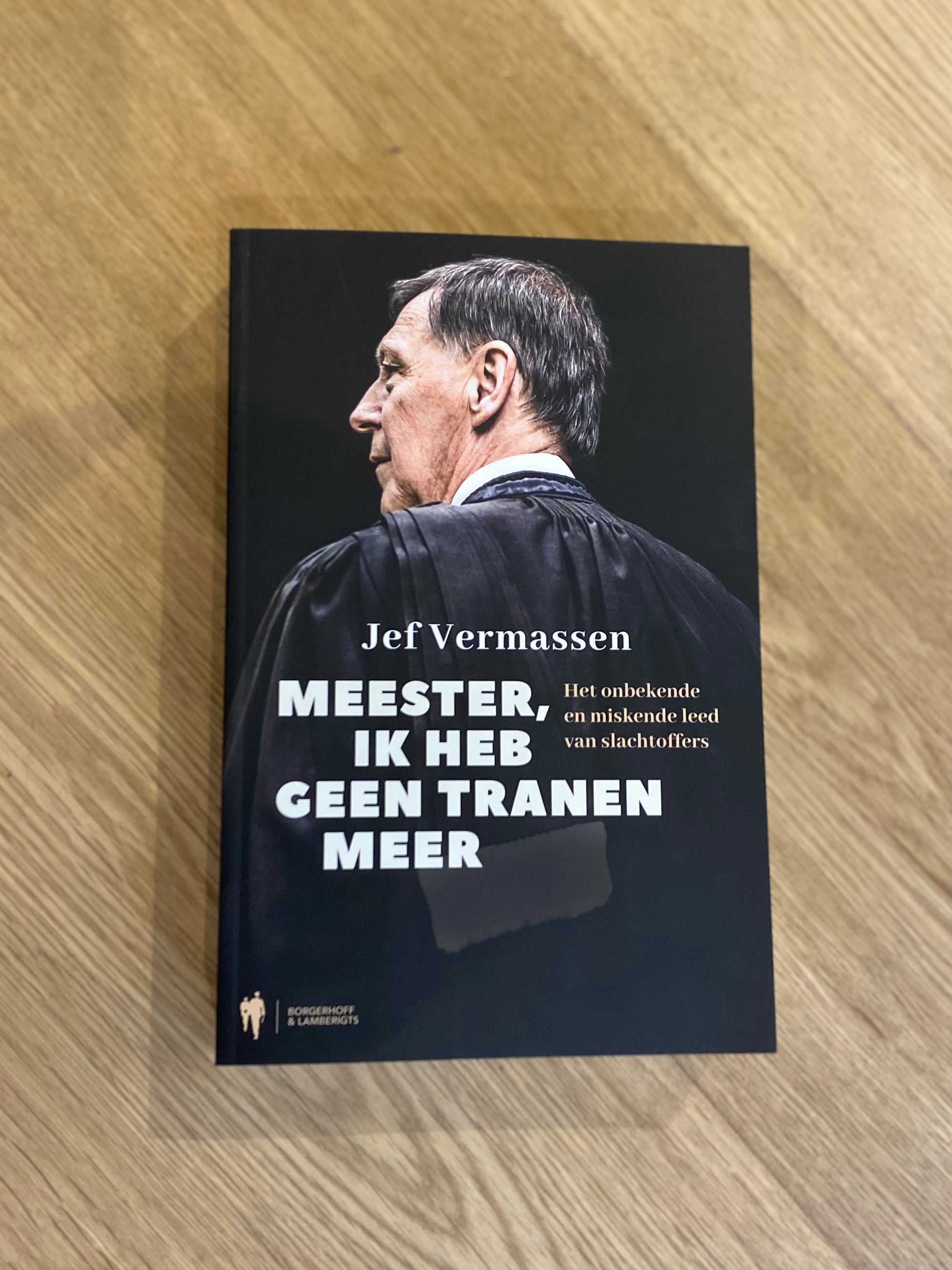 Boek Jef Vermassen - Meester ik heb geen tranen meer (Gesigneerd)